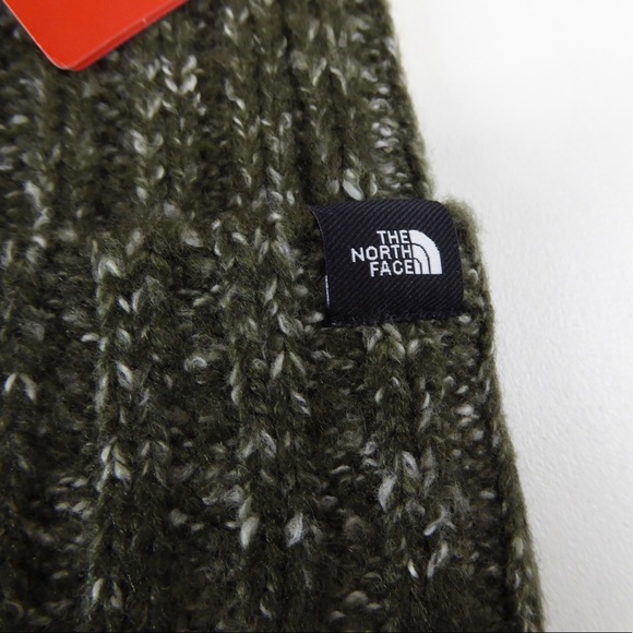 North Face Chunky Rib Beanie Hat Shallow Deep Fits - Picture 5 of 6